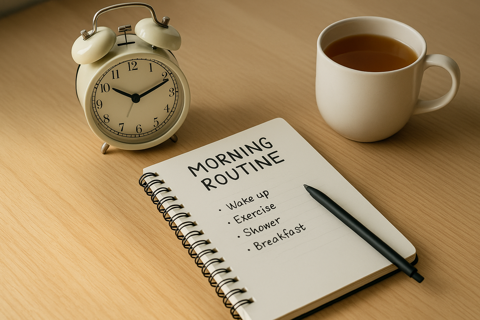 अनुशासन और प्रेरणा का प्रतीक दृश्य